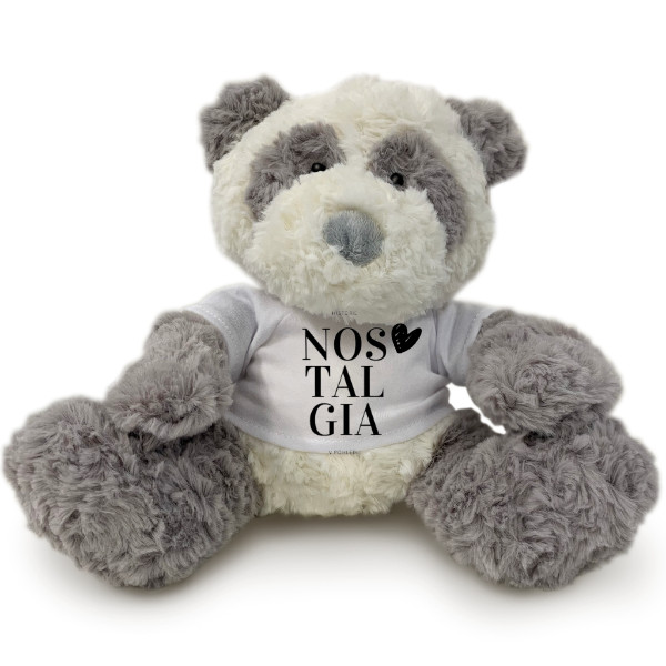 Panda s potiskem Nostalgia