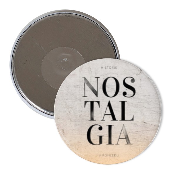 Magnet  s potiskem Magnetka Nostalgia