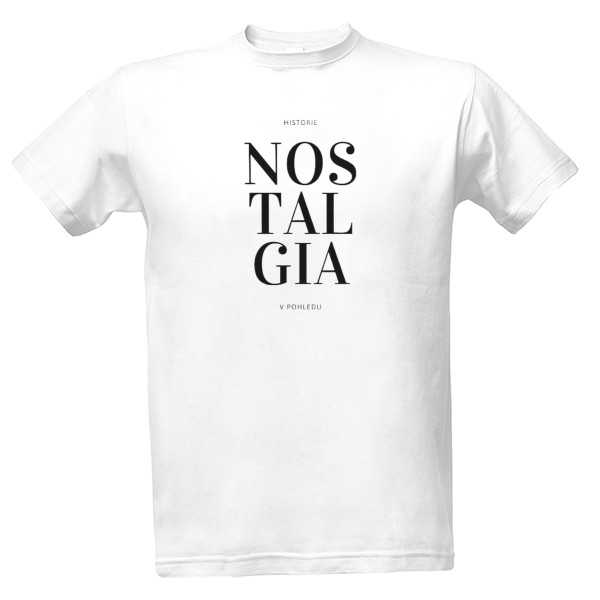 Tričko s potiskem Nostalgia